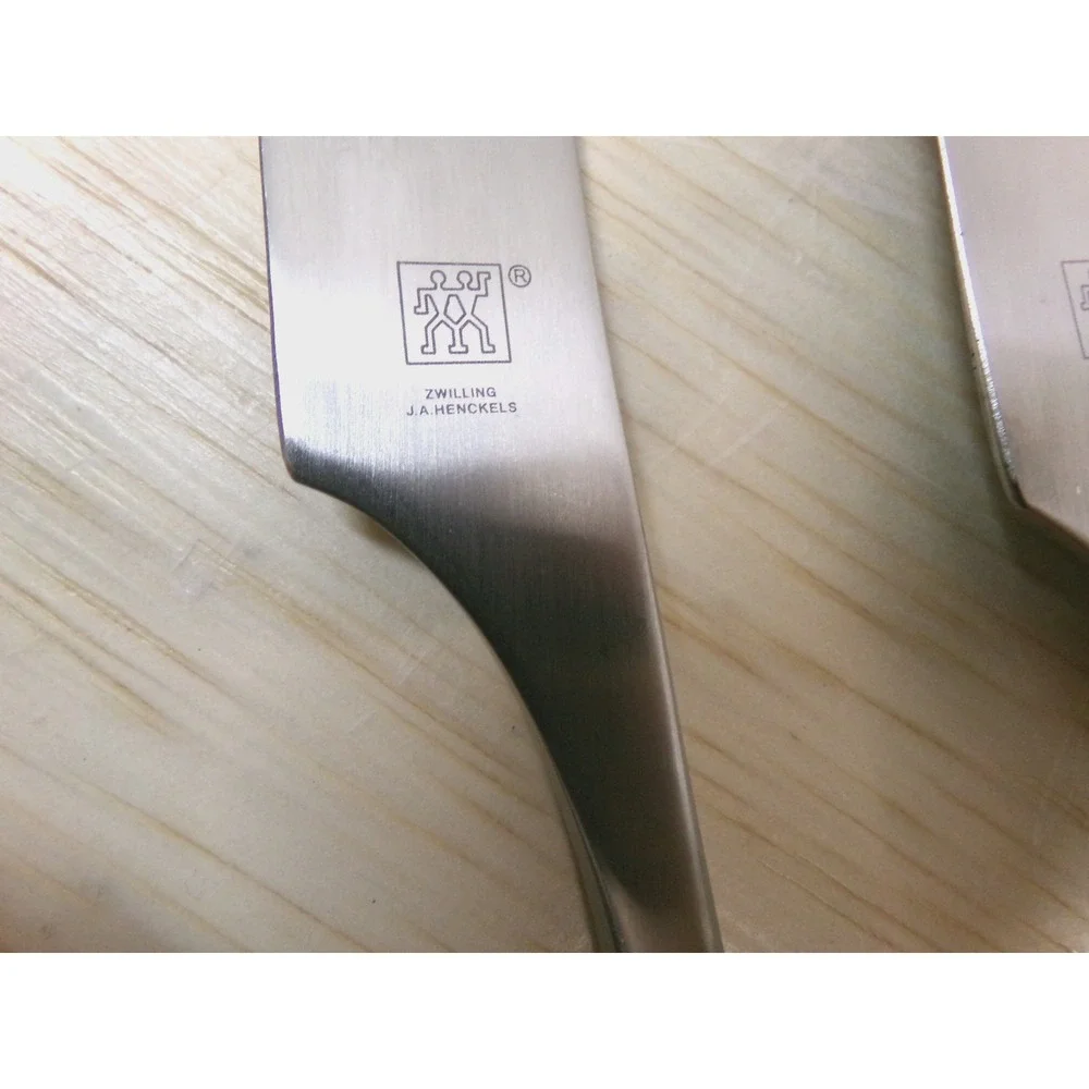 Zwilling J A Henckels Bellasera 18/10 Stainless Dinner Knife Satin Lot of 7